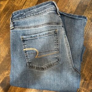 American Eagle Outfitters Light Blue Denim Jeans
